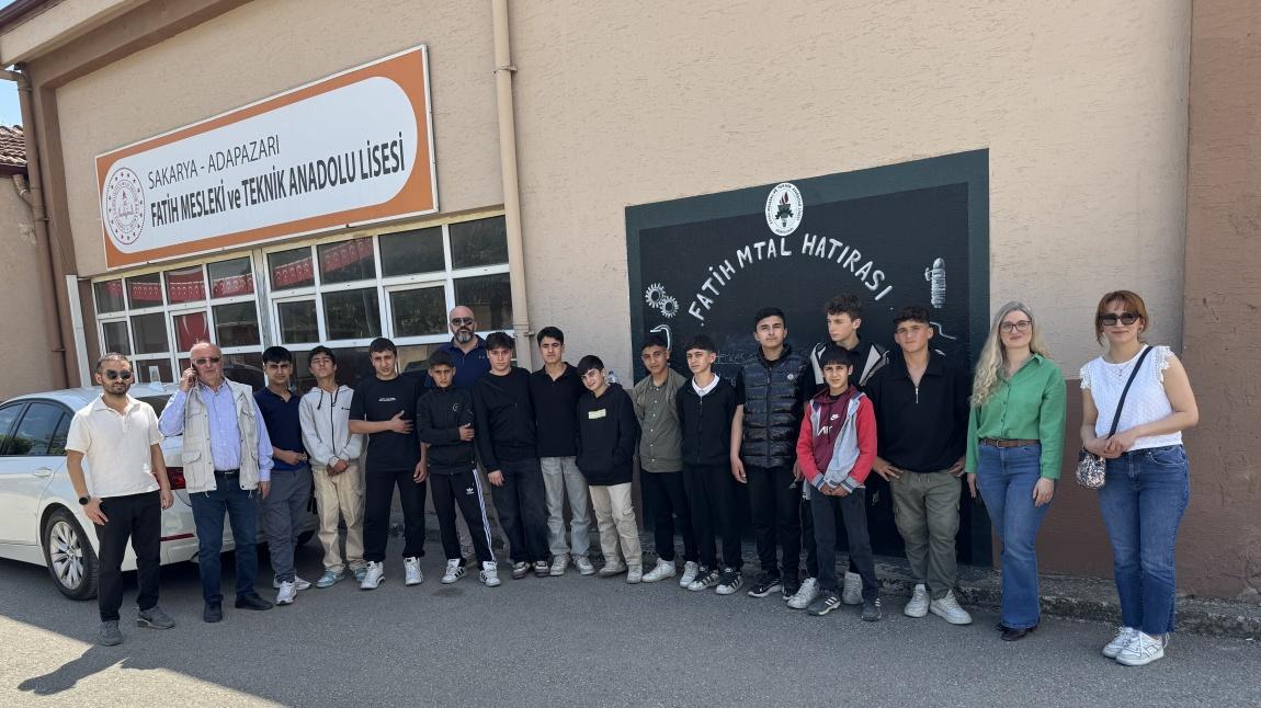 Fatih Mesleki ve Teknik Anadolu Lisesi'ne Okul Gezisi